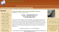 Desktop Screenshot of chicagoaudubon.org