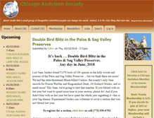 Tablet Screenshot of chicagoaudubon.org